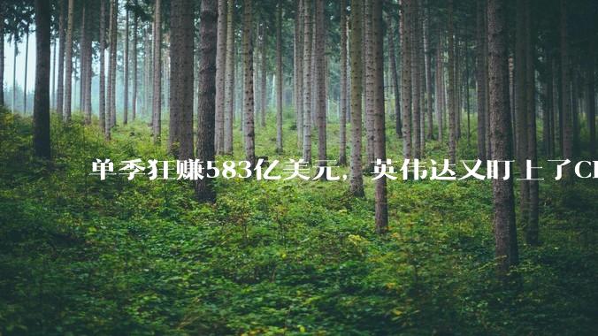 单季狂赚583亿美元，英伟达又盯上了CPU这块肥肉_Vera_Rubin_市场