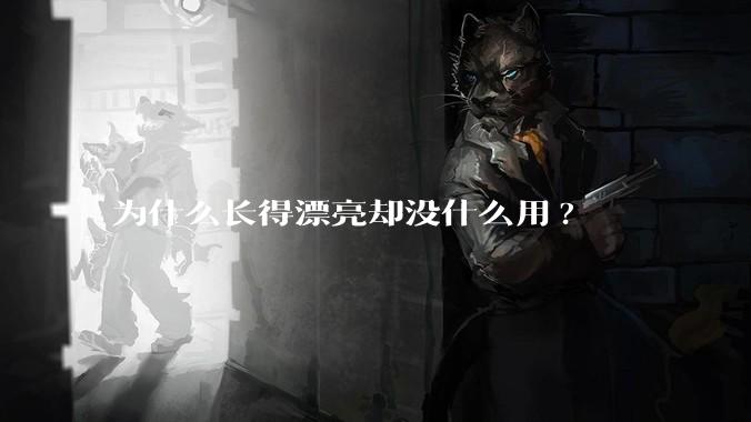 为什么长得漂亮却没什么用?