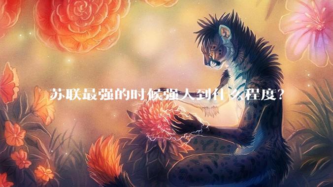 苏联最强的时候强大到什么程度？