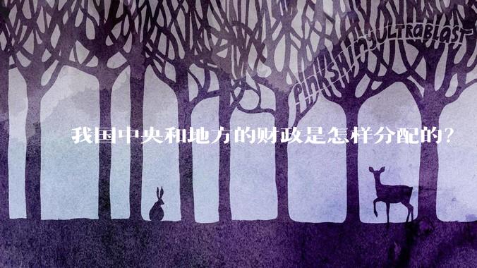 我国中央和地方的财政是怎样分配的？